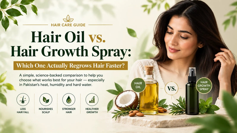 Hair Oil vs. Hair Growth Spray: Which One Actually Regrows Hair Faster?