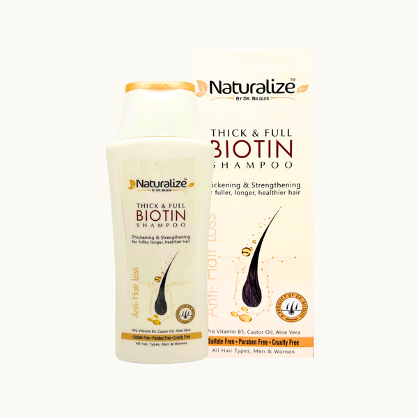 Biotin Shampoo by Naturalize - hair growth care product for hair care