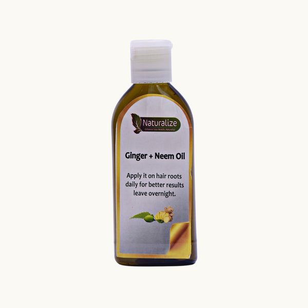 Ginger + Neem Oil by Naturalize - acne control skincare product for acne & oil control
