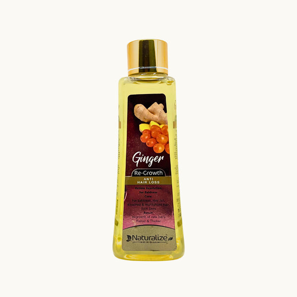 Ginger Regrowth Oil by Naturalize - hair growth care product for hair care