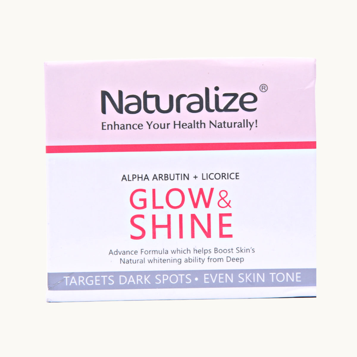 Glow & Shine Cream by Naturalize - pigmentation treatment skincare product for pigmentation & brightening