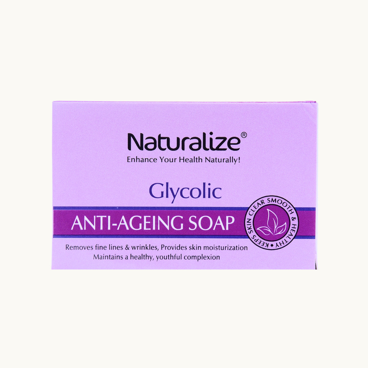Glycolic Anti-Ageing Soap by Naturalize - anti ageing skincare product for anti-ageing