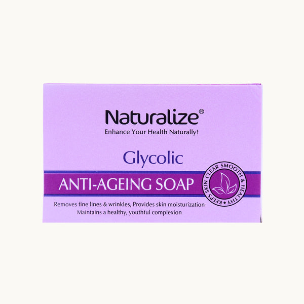 Glycolic Anti-Ageing Soap by Naturalize - anti ageing skincare product for anti-ageing