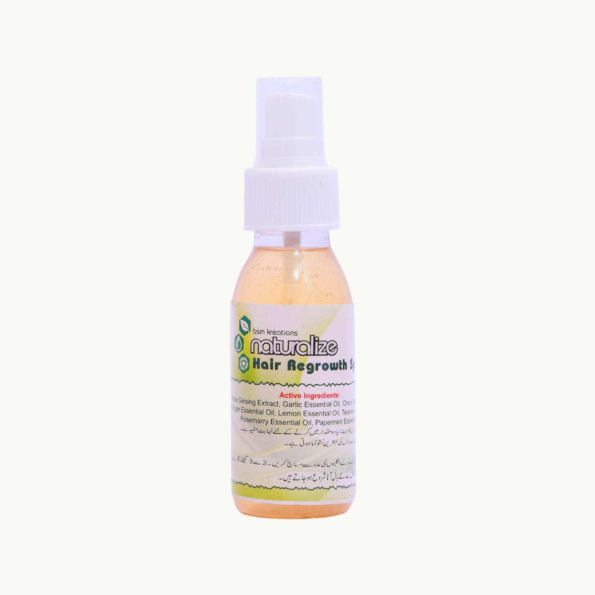 Hair Regrowth Spray by Naturalize - hair growth care product for hair care