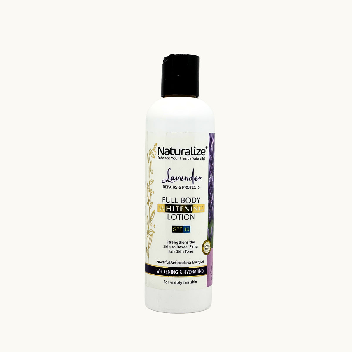 Lavender Full Body Glowing Lotion by Naturalize - pigmentation treatment skincare product for pigmentation & brightening