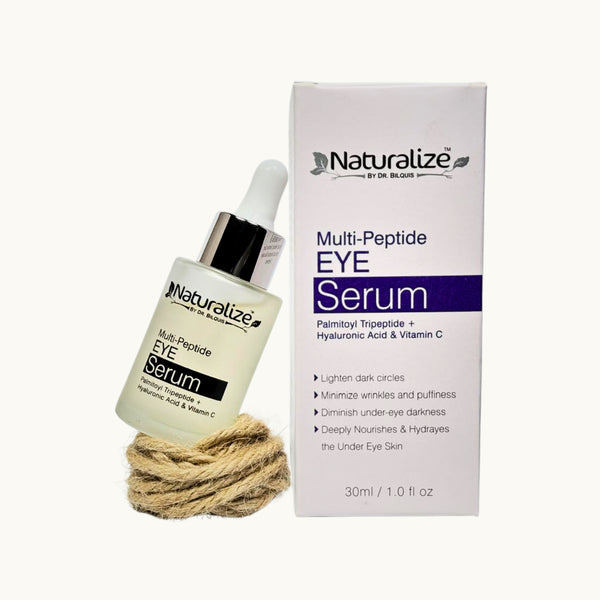 Multi-Peptide Eye Serum by Naturalize - vitamin c skincare product for vitamin c & glow