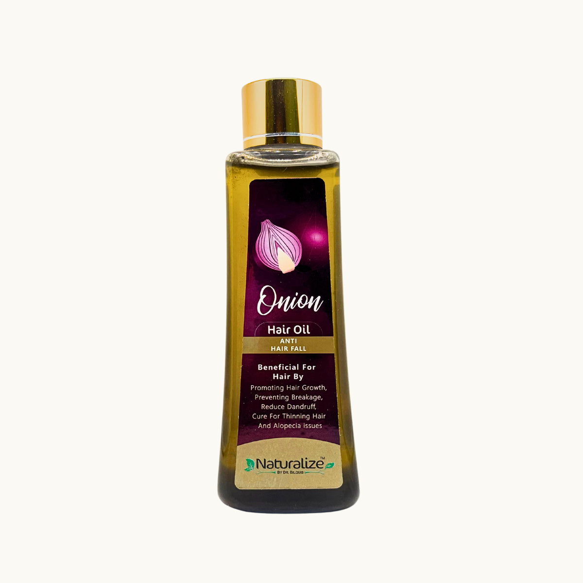 Onion Hair Oil by Naturalize - hair growth care product for hair care