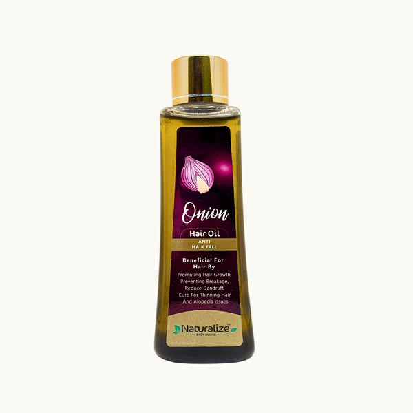 Onion Hair Oil by Naturalize - hair growth care product for hair care
