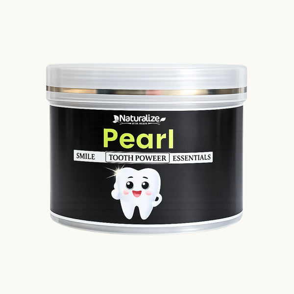 Pearl Tooth Powder by Naturalize - natural oral care product for oral care