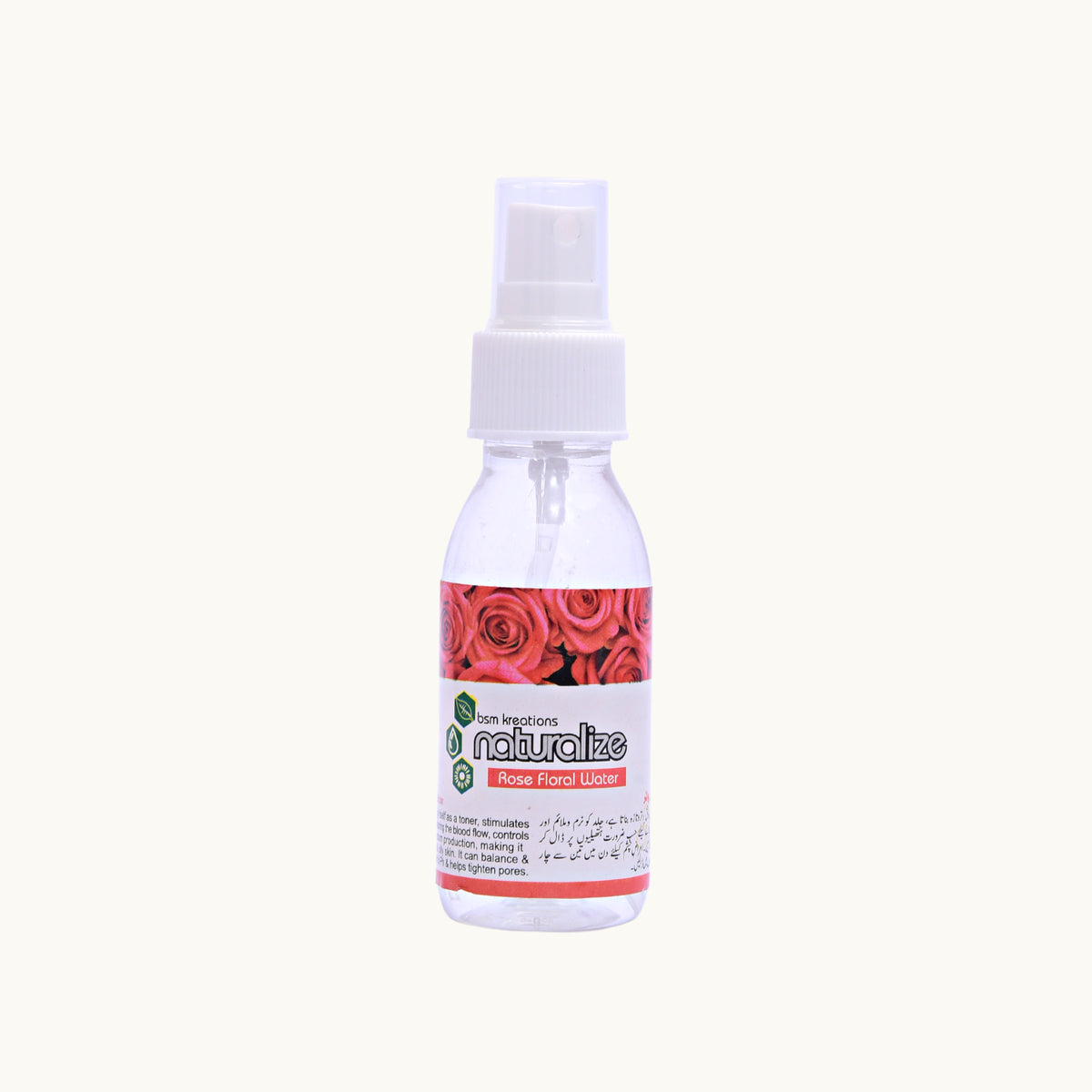 Rose Floral Water Spray by Naturalize - deep cleansing skincare product for cleansers & face wash