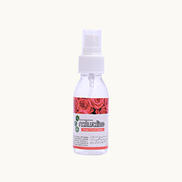 Rose Floral Water Spray by Naturalize - deep cleansing skincare product for cleansers & face wash