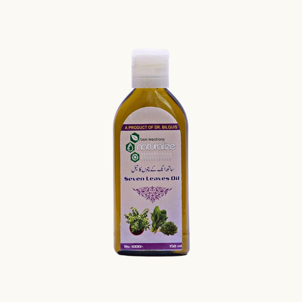 Seven Leaves Oil by Naturalize - hair growth care product for hair care