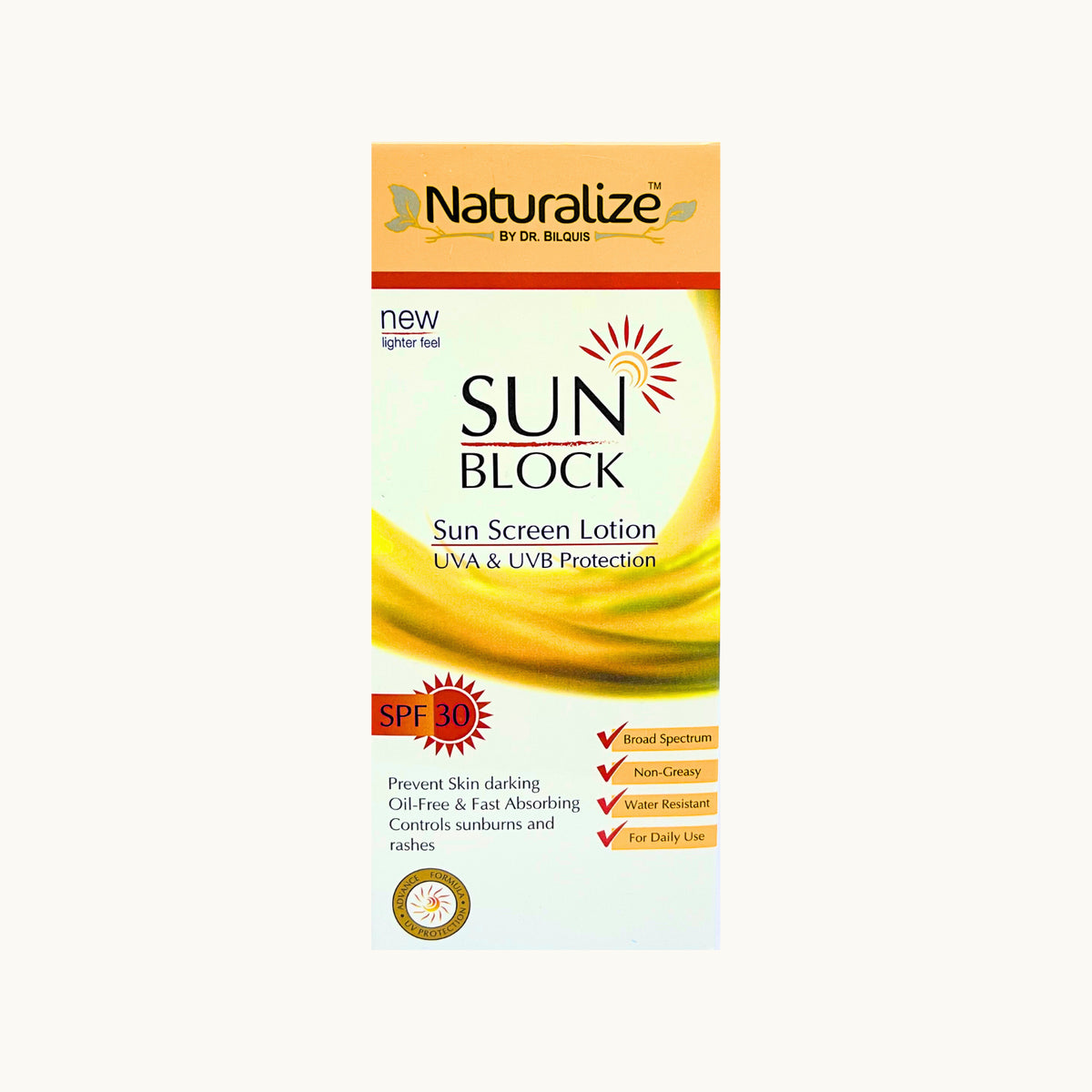 Sun Block by Naturalize - pigmentation treatment skincare product for pigmentation & brightening