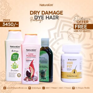 Dry Damage Dye hair Package