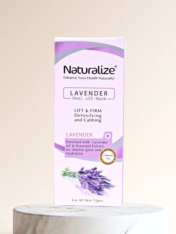 LAVENDER PEEL OFF MASK - Naturalize